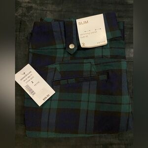 Cleo Plaid Womans dresspants